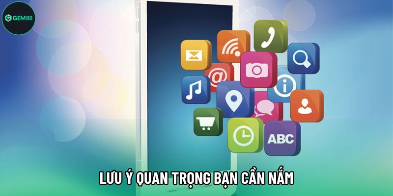 Lưu ý quan trọng bạn cần nắm