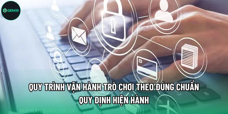 Quy trình vận hành trò chơi theo đúng chuẩn quy định hiện hành